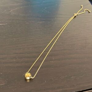 Kloudy ball pendant necklace